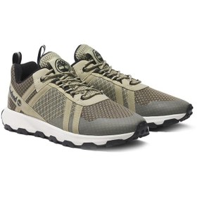 Resim Timberland Tb0a6b3h Winsor Trail Laceup Yeşil Erkek Spor Ayakkabı Yeşil 