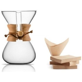 Resim 3. Nesil Kahve Demleme Seti - Pour Over 5Kupa+Filtre+Kettle+Kahve 