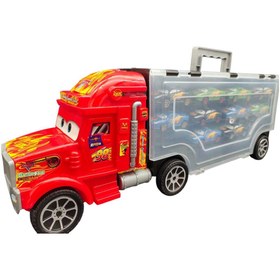 Resim Toysan Cars 10 adet Arabalı Tırlı Garaj Seti SPR-70 