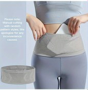 Resim Cordial Gray Spor Bel Kemeri - Nefes Alabilir Polyester Koşu Bandı, Uniseks Ergonomik Fitness Telefon Kesesi Gri 