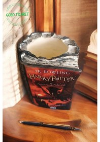 Resim Harry Potter Ve Zümrüdüanka Yoldaşlığı Kitabı Şeklindeki Kalemlik 