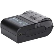 Resim Taşınabilir Termal Yazıcı 58mm Şarj Edilebilir Bt Fiş Yazıcısı Kablosuz Mini Yazıcı İş Termal Yazıcısı 203 Hareket Hızı 1500mah Pil 