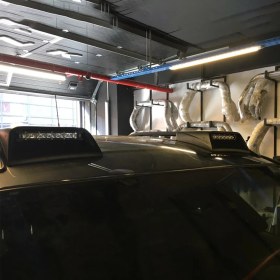 Resim Meliset (Mat Siyah) Volkswagen Amarok Frogled Ön Cam Üstü 2010 ve Sonrası Uyumlu 