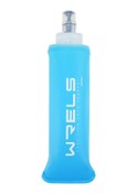 Resim Wrels Tpu Katlanır Su Şişesi Tırmanma Yumuşak Flask Spor Su Torbası Light Blue-250ml Light Blue-250ml 
