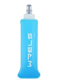 Resim Wrels Tpu Katlanır Su Şişesi Tırmanma Yumuşak Flask Spor Su Torbası Light Blue-250ml Light Blue-250ml 