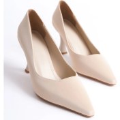 Resim Cordelia Kadın Bej Saten Stiletto 