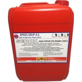 Resim Tortu ve Kireç Çözücü Serox - Organik - Hassas Yüzeyler Için 10 Kg 