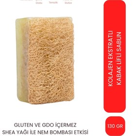 Resim Let'scrub Doğal Kabak Lifli Kolajen Sabunu 130 gr - Gratis 
