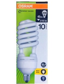 Resim 232ELEKTRİK 232osram 45w - 200w Dulux Pro Twist/e27 Duy/spiral/tasarruflu Ampul/ Beyaz Işık 
