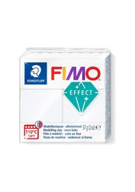Resim Supertrend Fimo Effect Polimer Kil 052 White Simli 
