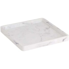 Resim System Beyaz Mermer Tepsi (BA2032 037 R3) 