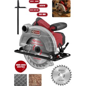 Resim Retools XD5716A 1400W 185 mm Daire Testere 