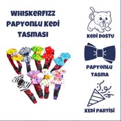 Resim WhiskerFizz Papyonlu Kedi Tasması 