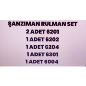 Resim Şanzıman Rulman Bilya Seti Honda Actıva S 125 Spacy 110 Alpha 110 Rks Spontını 110 1set 