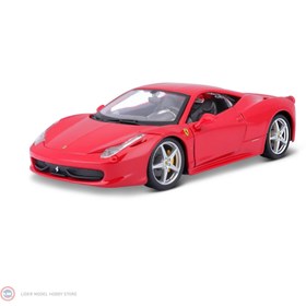 Resim 1:24 Burago Ferrari 458 Italia 