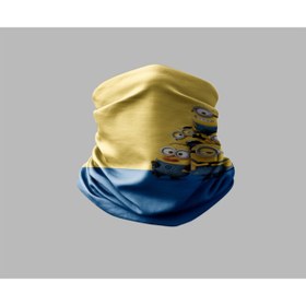 Resim Buffalo Minyonlar Tasarımlı Motorcu Buff Maske Outdoor Boyunluk Unisex Bandana 