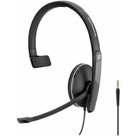 Resim Sennheiser Sc135 Mono 3-5Mm Jacklı Kulak Üstü Kulaklık 