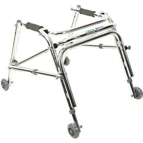 Resim Loco Pr-446 Alüminyum Ters Walker Yürütec Hafif Hasta Yürüteci 