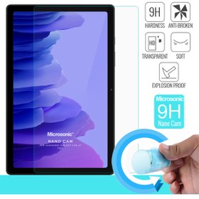 Resim Samsung Galaxy Tab A7 T500 Nano Glass Cam Ekran Koruyucu 
