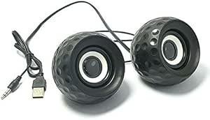 Resim Magicvoice 1+1 USB Mini Hoparlör Speaker - Siyah 