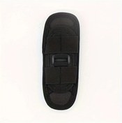 Resim Primepickings Siyah 1 Adet Döner Klipsli Taktiksel Fener Kılıfı - Dayanıklı Polyester 360 Karabinalı Siyah 