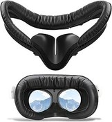 Resim Oculus Quest 2 için Yüz Pedi (PU Deri Yüz Kapağı) 