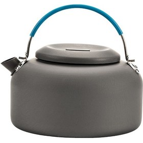 Resim Hfambition Kamp Ve Doğa Yürüyüşü İçin Hafif Alüminyum Çay Ve Kahve Demleme Cezvesi - 0.8l Mavi Mavi 