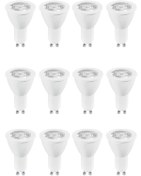 Resim Osram 4.5 W 50 W Tasarruflu Starter Ayak Çanak Ampul 830 12 Adet 