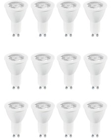 Resim Osram 4.5 W 50 W Tasarruflu Starter Ayak Çanak Ampul 830 12 Adet 