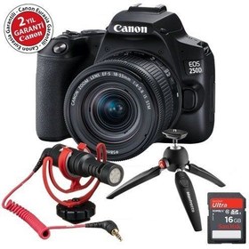 Resim Canon EOS 250D 18-55mm IS STM Vlogger Kit 