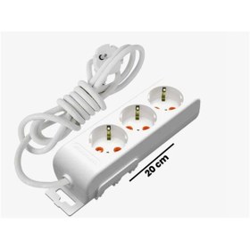 Resim Mutlusan Rı-tech 3lü 1mt Topraklı Grup Priz 001 175 310002 01 00 Diğer 