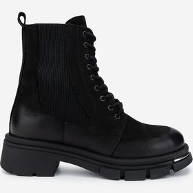 Resim Valmenti Kadın Hakiki Deri Siyah Nubuk Casual Bot 599 05 Bn Bot Sk24-25 Sıyah Nbk Siyah Nubuk 