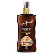 Resim Eda Taşpınar Bronzlaştırıcı Koruyucu Yağ SPF 15 200 ml 