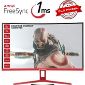 Resim Compact Cm27R75C 27 1Ms Csot Va Full Hd Freesync Pc Curved Gaming Oyuncu Monitörü Rampage