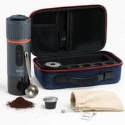 Resim 4Berry Taşınabilir Kahve Makinesi Pro Max – Şarjlı, Taşınabilir, Kapsül ve Toz Kahve Uyumlu MAVI 