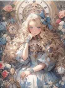 Resim Mavi Elmas Boyama Yeni Gelenler 2023 Karikatür Kız Tavşan Diy Tam Kare Yuvarlak Matkap Nakış Prenses Mozaik Kanvas Tablo 56919713 