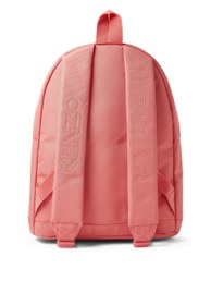 Resim Çocuk Sırt Çantası Logolu Nakışlı - Açık/Pastel Pembe - One Size 