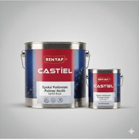 Resim Castiel Epoksi Poliüretan Polimer Akrilik Yalıtım Zemin Boyası 18 Kg 