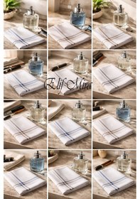 Resim Hepsine Rakip 12 Li Erkek Cep Yaka Mendil Seti 46x46 Cm Pamuklu Mirgold Lacivert 