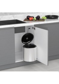 Resim S-2251 Starax Çöp Kovası 10lt 121kv9912154 Renkli Renkli 