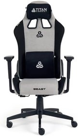 Resim Titanseat Beast Gray Kumaş Oyuncu Koltuğu 