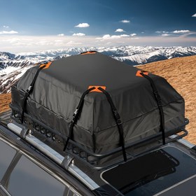 Resim 600D Dış Mekan Katlanabilir Kendi Kendine Sürücü Seyahat Çantası, Yurt Dışı Dış Ticaret Araba Bagaj Çantası 