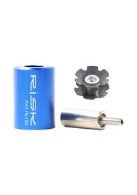 Resim Dolıty Bisiklet Kulaklık Sürücüsü Ön Çatal Yıldız Somun Çok Renkli 