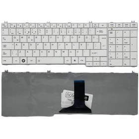 Resim Notespare Toshiba ile Uyumlu Satellite L755-10Q, L755-111, L755-11H, L755-11J Notebook Klavye Beyaz TR 