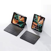 Resim Ipad Air 4. Ve 5.nesil 10.9 2021/2022 Klavyeli Blutooth Touchpad 