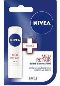 Resim Nivea Med Repair Spf 15 Dudak Nemlendiricisi 