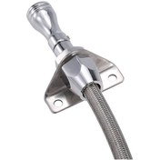 Resim Shineyee Chevrolet Gm Th350 Th400 700r4 İçin Esnek Paslanmaz Çelik Transmisyon Yağı Ölçer, Aluminyum Kafa Ve Dokuma Gövde 