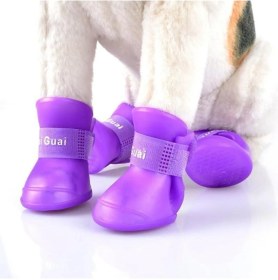 Resim Silikon Kedi Köpek Ayakkabısı 