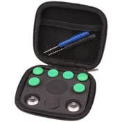 Resim Suntek One Elite/PS4 Denetleyici İçin Yedek Parça Analog Düğme Modları Yeşil 8 Adet 