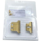 Resim 2 Delikli Kesme Bıçağı Kesici Yedek Saç Düzeltici Bıçaklar Için Wahl 8081 8171 Altın (Yurt Dışından) 